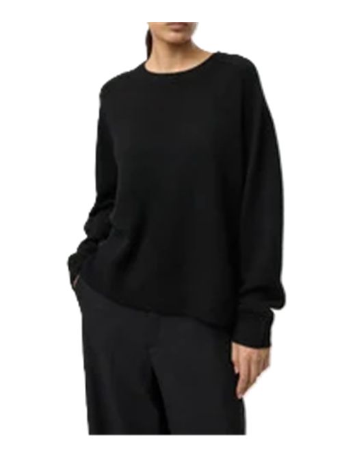 boyfriend crewneck Soft Goat | FW25SF2005500001BLACK